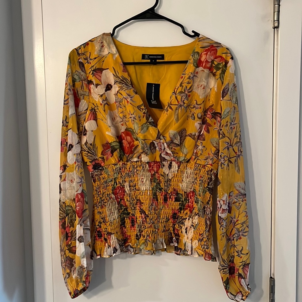 I-N-C multi color blouse so pretty!